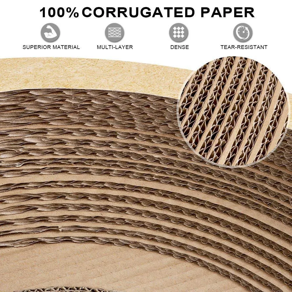 Pipers Cat Scratcher Board Pad Corrugated Cardboard Pet Kitten Play Lounger Toys