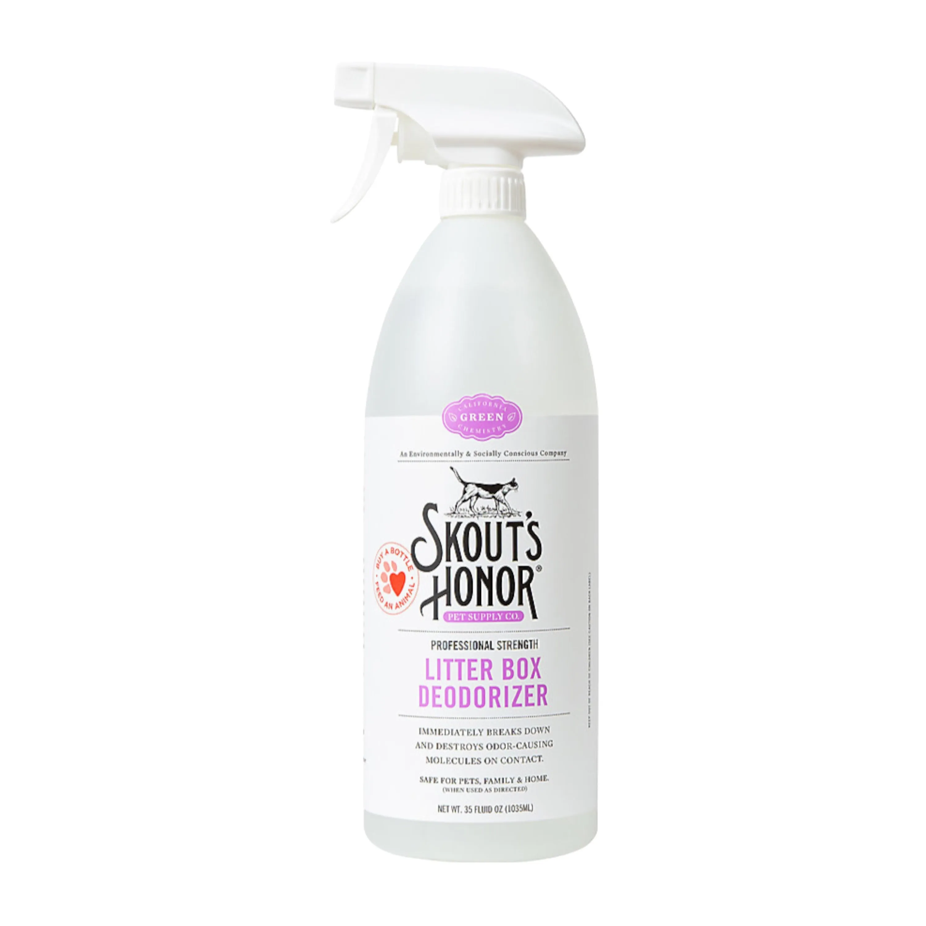 Skout's Honor Cat Litter Box Deodorizer 35oz