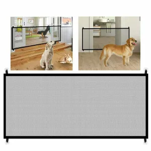 Stairs Gate For Dogs | The Ingenious Mesh Magic Pet Gate